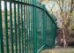 Hot Dip Galvanised Steel Palisade Fencing Easily Install With Good Rigidity