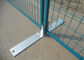 6"X9.5" Powder Coated Canada Temporary Fence 3.5mm Wire Dia For Private Events