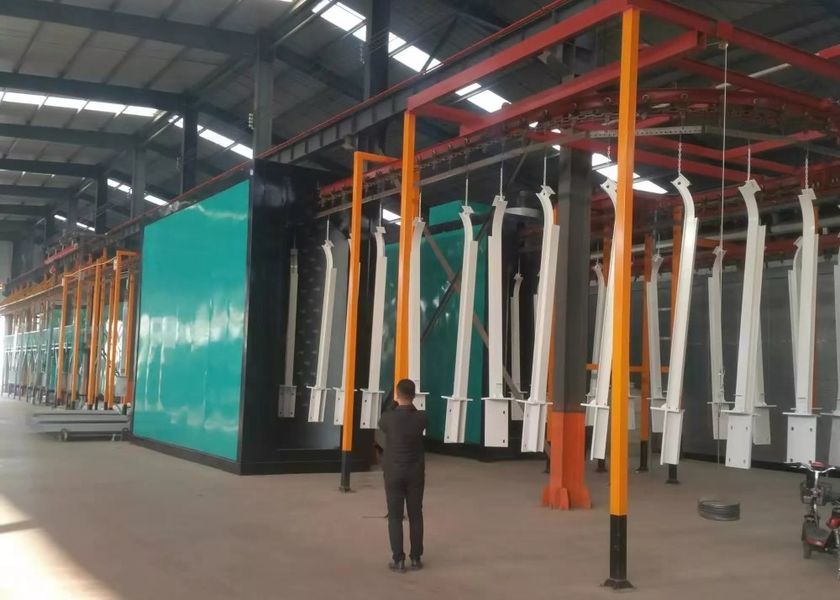 Hebei Zhongteng New Material Technology Co., Ltd línea de producción de fábrica