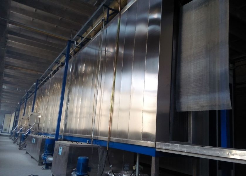 Hebei Zhongteng New Material Technology Co., Ltd línea de producción de fábrica