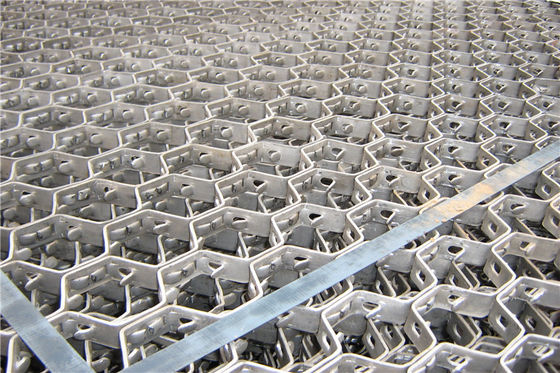 Tortoise Shell Mesh AISI 304 Hex Mesh For Refractory With 2mm Thickness