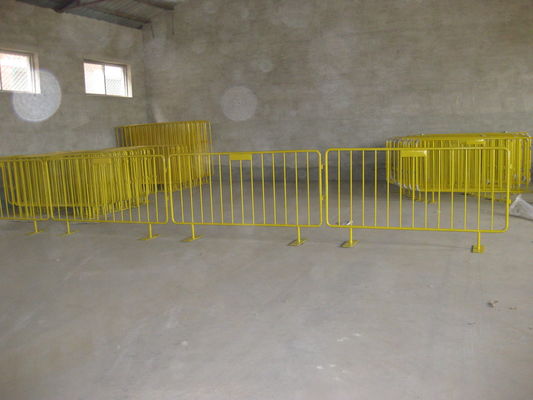 RP Safety Removable Metal Pedestrian Barriers , Steel Road Safety Barricades
