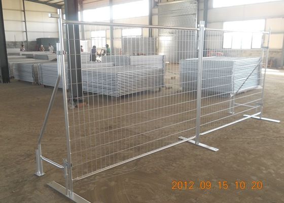 Outdoor Galvanized Temporary Fence Panels 42 Microns Australian Standard