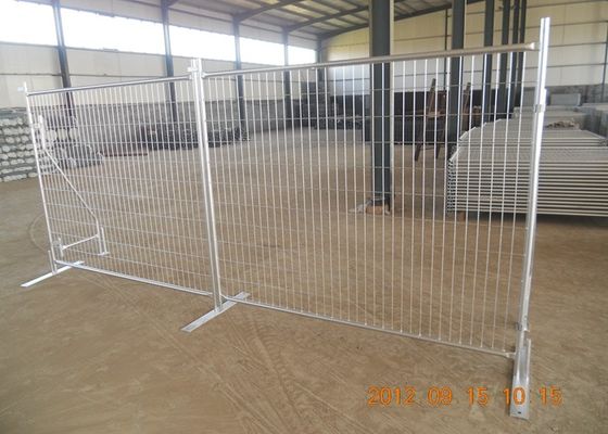 Portable Temporary Fence Panels Hot Dipped Galvanized 42 Microns Australian Standard