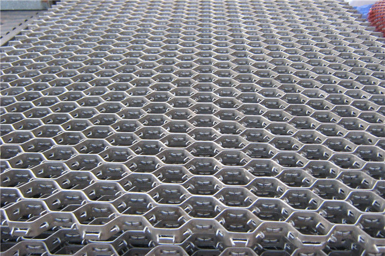 Lance Tabs Hex Mesh 310S Stainless Steel Hexagonal Hole 50mm 15mm Thickness 1mX1m