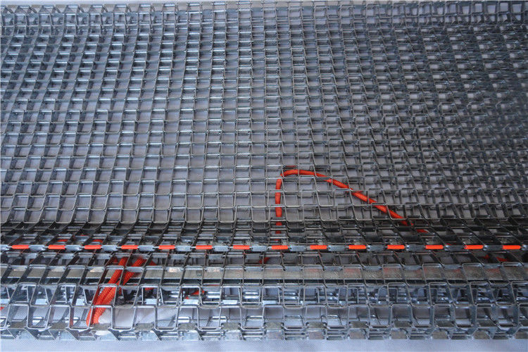 4ftx3FT Plate 304 Stainless Steel Honeycomb Mesh Belt Galvanized Steel Drag Mat For Football Turf Field