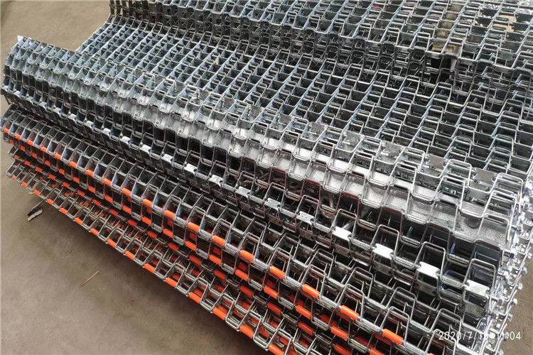 4ftx3FT Plate 304 Stainless Steel Honeycomb Mesh Belt Galvanized Steel Drag Mat For Football Turf Field