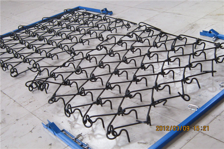Mounted Chain Harrow Landscape Lawn Drag Arena ATV Rake With 8'X4' 6'X4' 4'X4'