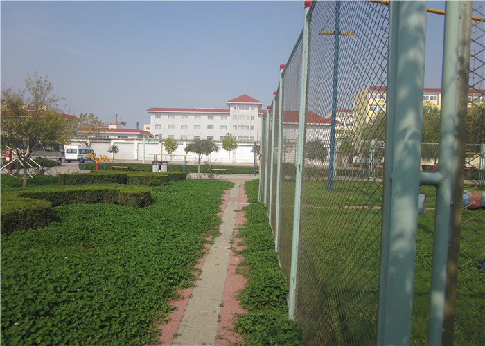 Chain Link Security Fence With Razor Barbed Wire For High Level Security
