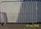 Metal Crowd Control Barriers Silver Color Weather Resistant For  Vehicles Stopping